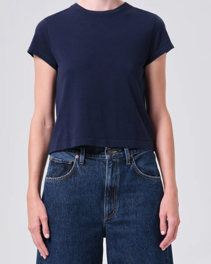 Adine Shrunken Tee In Storm