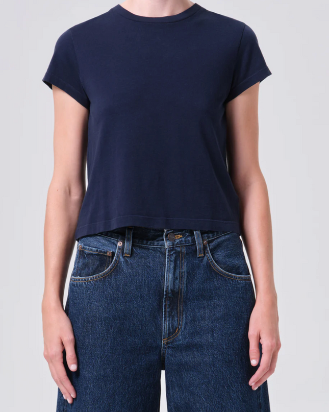 Adine Shrunken Tee In Storm