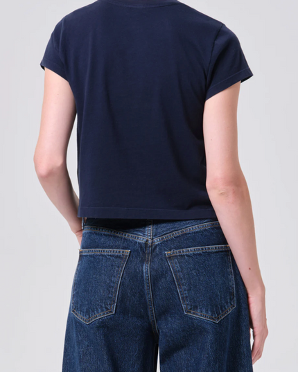 Adine Shrunken Tee In Storm