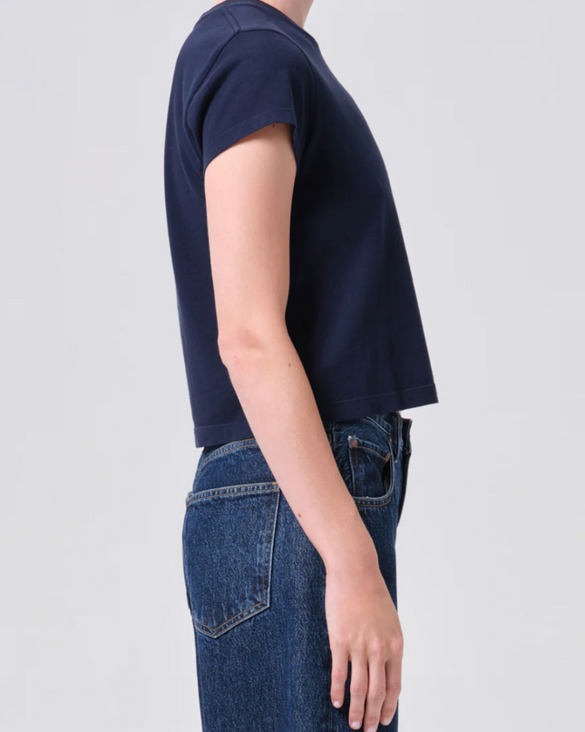Adine Shrunken Tee In Storm