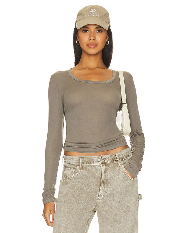 Bernice Scoop Neck Tee