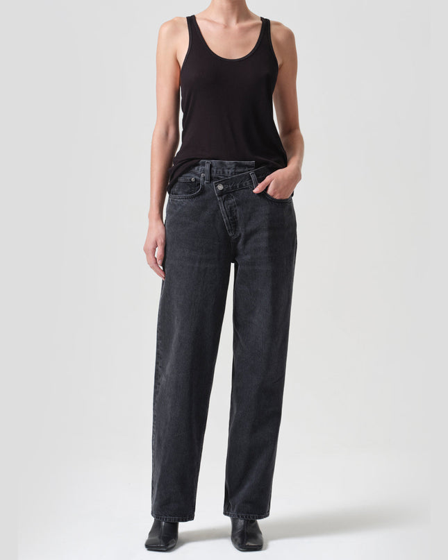 Criss Cross Jean In Shambles