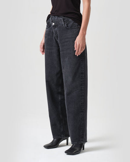 Criss Cross Jean In Shambles