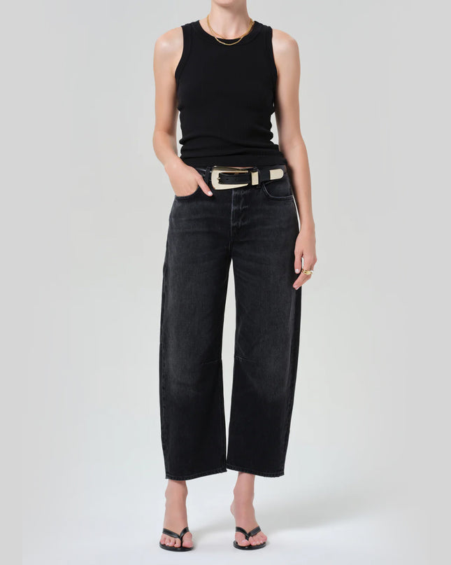 Isabel Rib Tank In Black