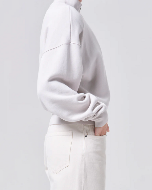 Jensen Zip Up In Bone