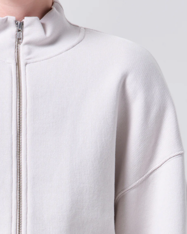 Jensen Zip Up In Bone