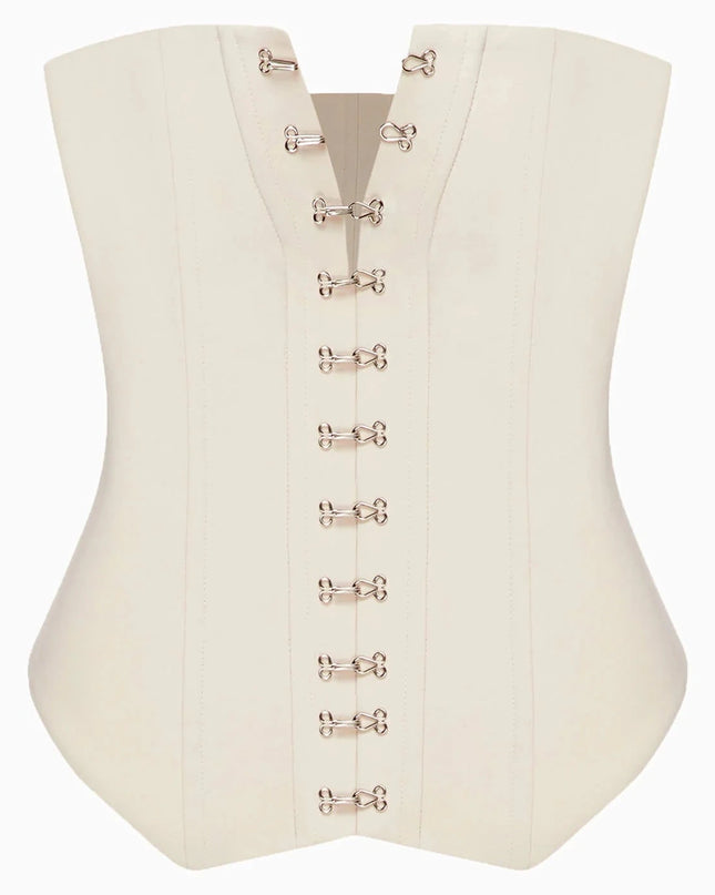 Loren Corset Top Beige