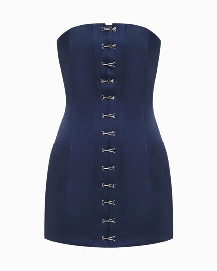 Loren Dress Navy-Blue