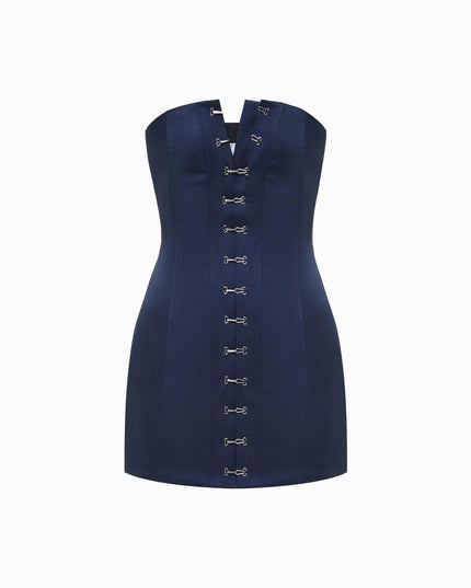 Loren Dress Navy-Blue