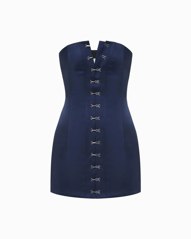 Loren Dress Navy-Blue