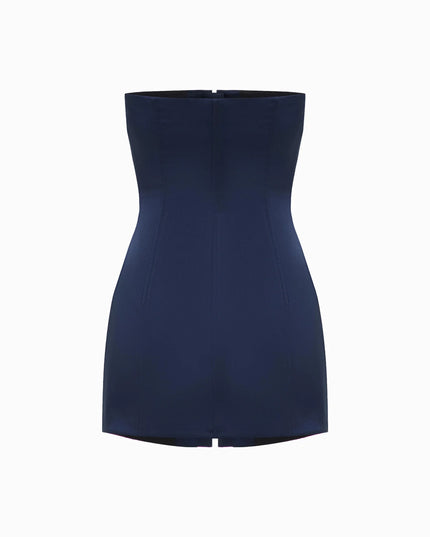 Loren Dress Navy-Blue
