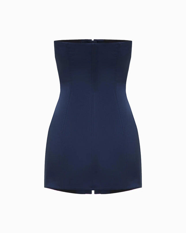 Loren Dress Navy-Blue