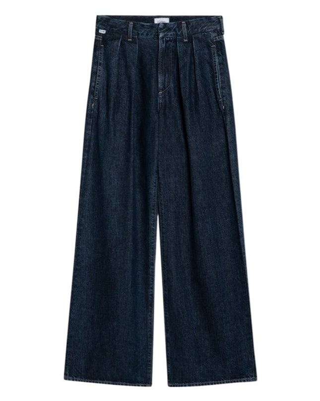 Petra Pleated Trouser in Eden
