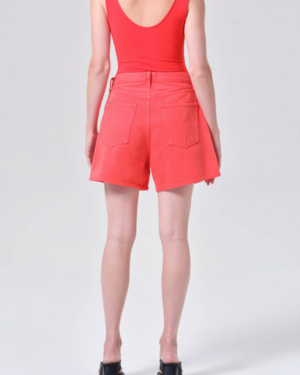 Rhoda Pleated A-Line Short In Carnival
