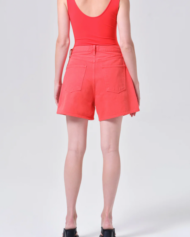 Rhoda Pleated A-Line Short In Carnival