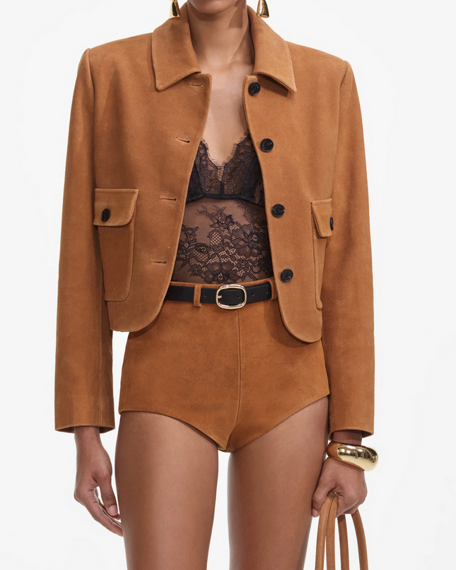 Brown Suede Jacket