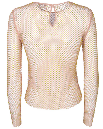 Hotfix Fishnet Top