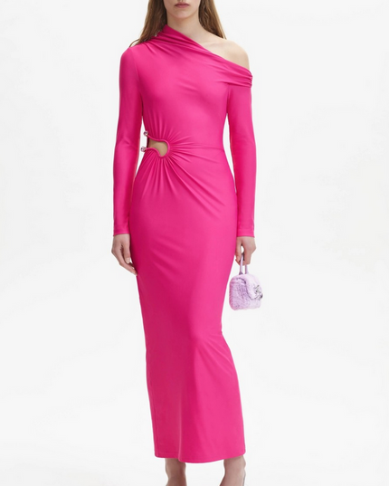 Jersey Cut Out Maxi Dress