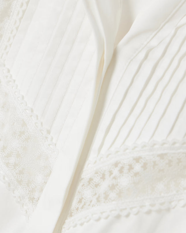 White Cotton Maxi Dress