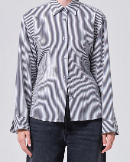 Theo Shirt In Solene Stripe