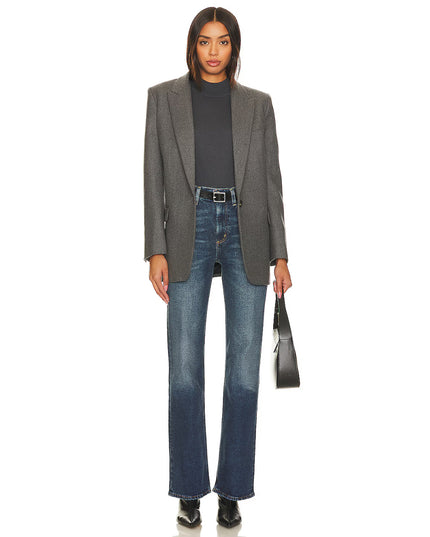 Vidia Mid Rise Boot Jeans in Garnish