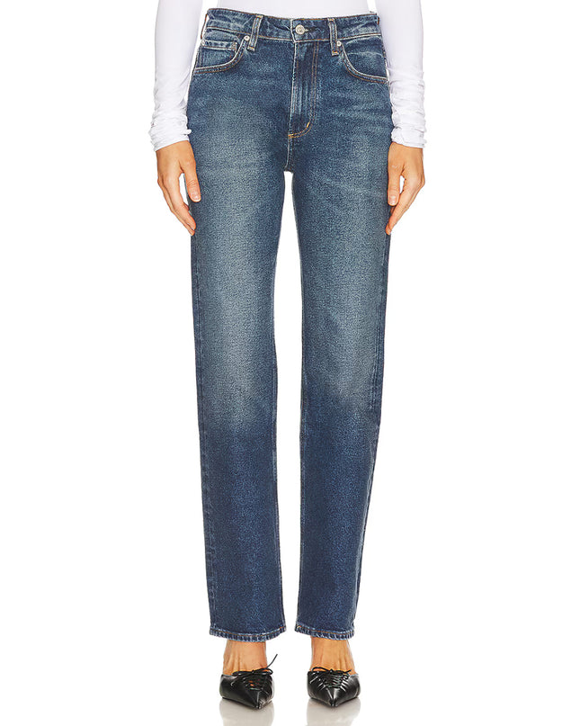 Zurie Straight Leg Jeans in Garnish
