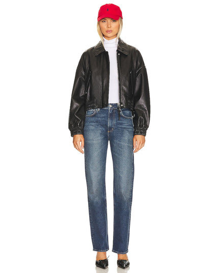 Zurie Straight Leg Jeans in Garnish