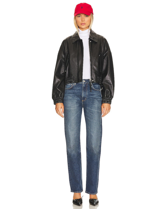 Zurie Straight Leg Jeans in Garnish
